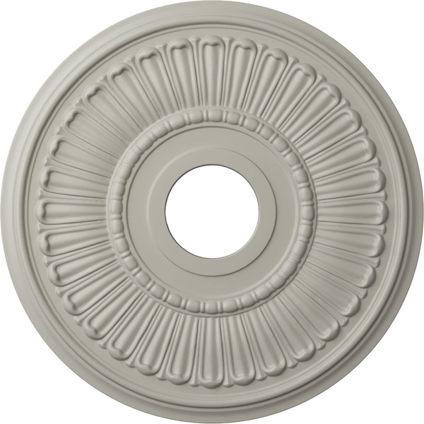 Ekena Millwork Melonie Ceiling Medallion (Fits Canopies up to 6 3/8"), 16"OD x 3 5/8"ID x 3/4"P, Pot of Cream CM16MLPCF - main